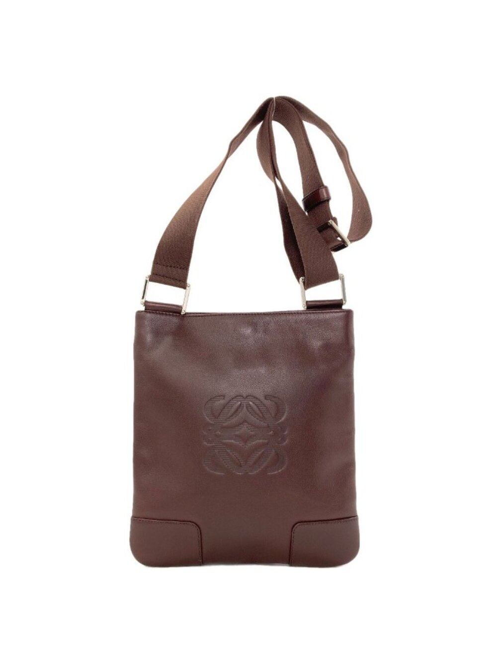 Loewe Anagram Shoulder Bag Leather